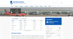 Desktop Screenshot of barcelonaairport.net